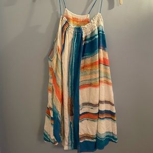 Patterned shift tank top